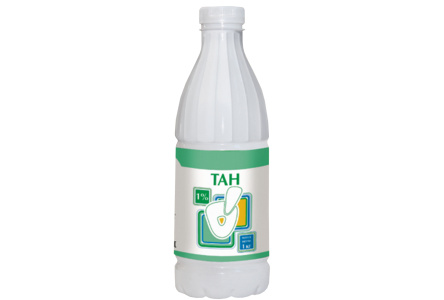 Напиток кисломолочный Тан О! 1л 1% ПЭТ 1/8шт Продукт без заменителя молочного жира