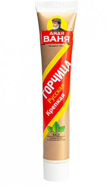 Горчица ДЯДЯ ВАНЯ 80гр Русская туба 1/12шт