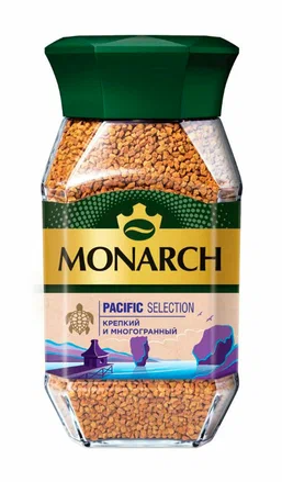 Кофе растворимый MONARCH PACIFIC SELECTION 90гр ст/б 1/12шт
