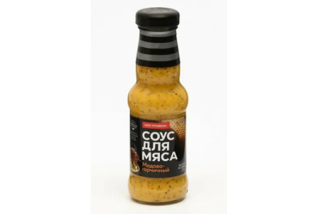 Соус ДЛЯ МЯСА 250гр Медово/горчичный ст/б 1/12шт