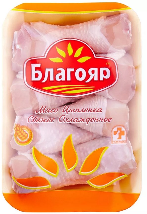 Голень куриная БЛАГОЯР-Ресурс для жарки п/д 1/8 кг