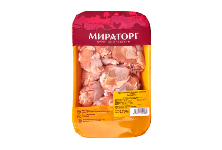 Крыло куриное МИРАТОРГ 750гр плечевая часть 1/12шт