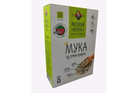 Мука МАСЛЯНЫЙ КОРОЛЬ 300гр Кунжутная 1/20шт