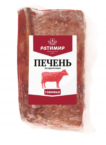 Печень РАТИМИР Говяжья в/у