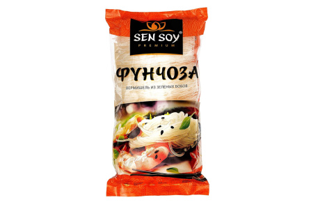 Вермишель SEN SOY 200гр Фунчеза 1/16шт