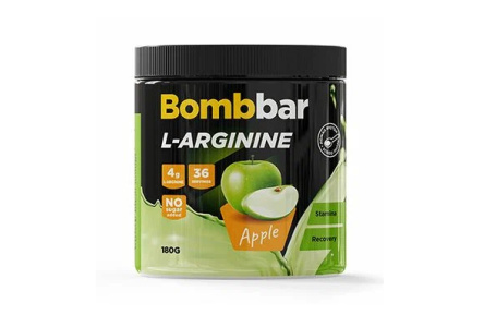 Коктейль BOMBBAR 180гр L-Аргинин яблоко 1/12шт