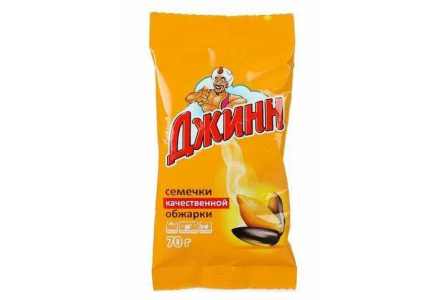 Семечки ДЖИНН 70гр 1/50шт