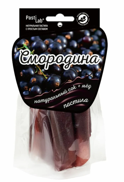 Пастила PASTILAB 50гр Смородиновая м/у 1/10шт