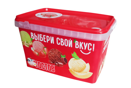 Мороженое ГОСТОВский 600гр Сливочное фисташка/миндаль 1/4шт