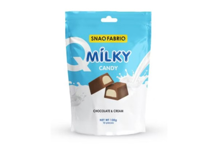 Шоколад молочный SNAQ FABRIQ 130гр Сливочный 1/15шт