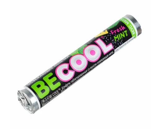 Карамель BE COOL 30гр Мятные колечки 1/16шт