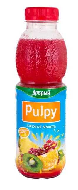 Сок/Нектар ДОБРЫЙ Pulpy 450мл Тропик ПЭТ 1/12шт