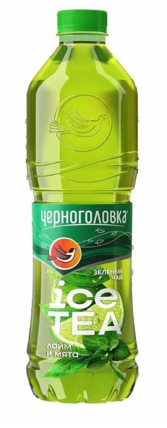 ДП Чай холодный ЧЕРНОГОЛОВКА ICE TEA 1,5л Зеленый Лайм/Мята1/6шт