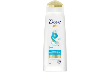 Шампунь DOVE 250мл Объем и восстановление 1/12