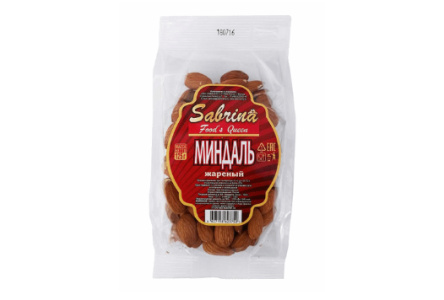 Миндаль SABRINA FOODS QUEEN 125гр жареный 1/12шт