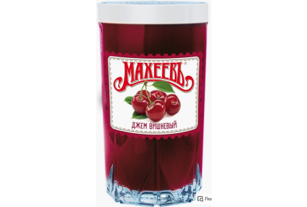 Джем МАХЕЕВЪ 400гр Вишня стакан 1/10шт