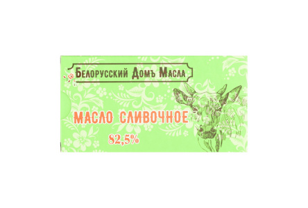 Масло растительно-сливочное БЕЛОРУССКИЙ ДОМЪ МАСЛА 160гр 82,5% 1/24шт