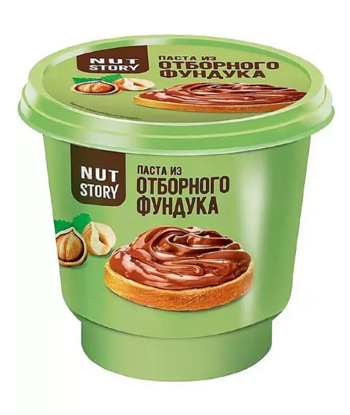 Шоколадная паста Озерский Сувенир Nut story 350гр Ореховая пл/б 1/12шт Яшкино