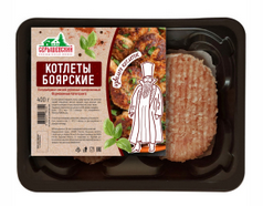 Котлеты СЕРЫШЕВСКИЙ 400гр Боярские 1/20шт