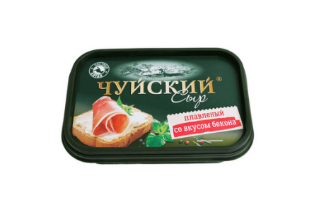 Сыр плавленый ЧУЙСКИЙ 175гр с беконом 1/10шт