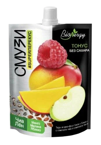 Смузи BIONERGY 120гр Тонус д/п 1/15шт Россия
