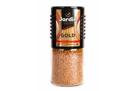 Кофе растворимый JARDIN 95гр Gold сублимированный ст/б 1/12шт