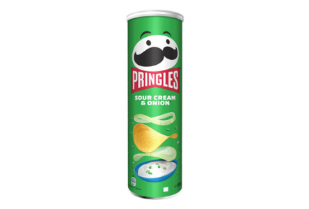 Чипсы PRINGLES 165гр Сметана/лук 1/19шт