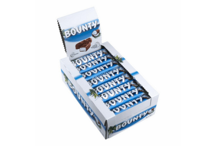Шоколадный батончик BOUNTY 55/57гр 1/32шт