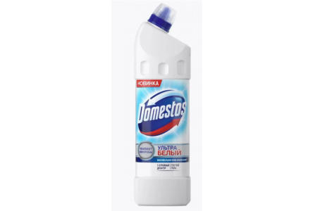 Средство чистящее DOMESTOS 1000мл Ультра Белый 24 часа 1/12 шт