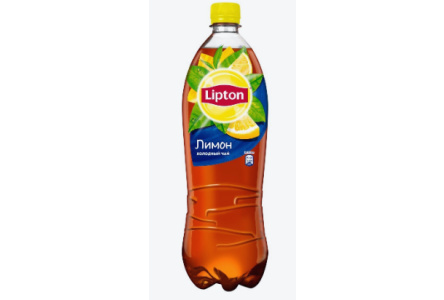 Чай холодный LIPTON 1л Лимон ПЭТ 1/6шт