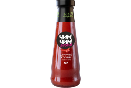 Соус ЧИМ-ЧИМ 208гр Sriracha жгучий ст/б 1/12шт