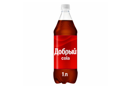 Напиток газ ДОБРЫЙ 1л Кола ПЭТ 1/12